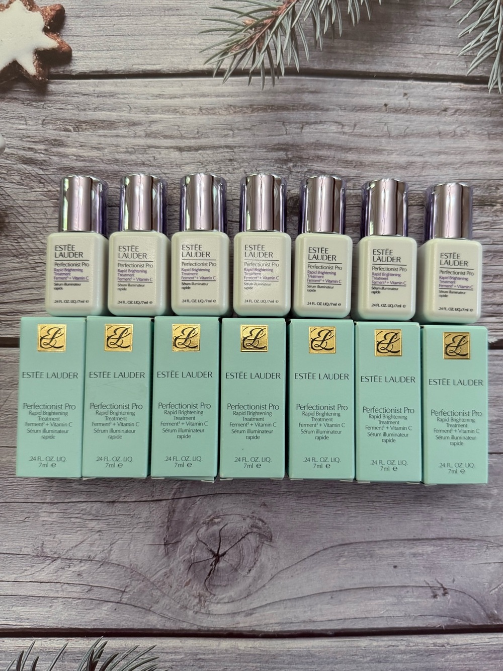 7x Estee Lauder Perfectionist Pro Rapid Brightening Treatment, Tal: 1.68oz/49ml